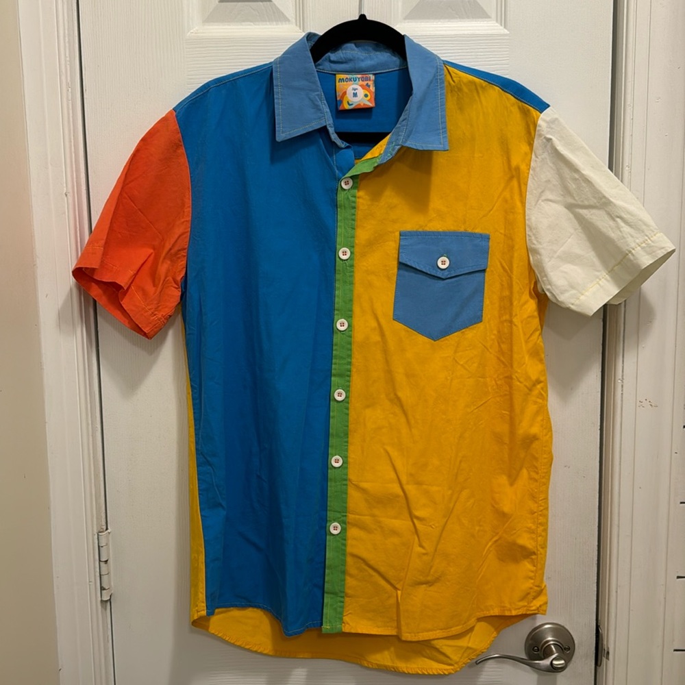 Mokuyobi Threads Field Day Button Up Short Sleeve Shirt